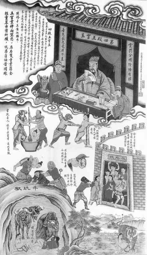 阴间十殿阎王和十八层地狱,十殿阎王和十八层地狱