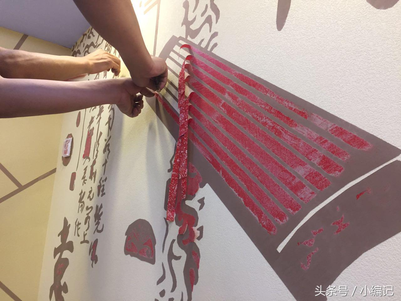 硅藻泥画阴刻和阳刻哪个好,硅藻泥刻图施工全过程