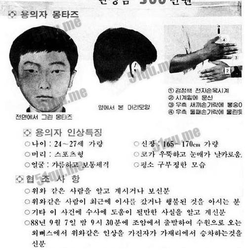 韩国华城连环杀人案详细讲解,韩国三大谜案之华城连环杀人案