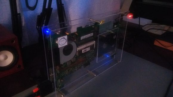 旧办公电脑机箱diy,diy木制笔记本电脑机箱