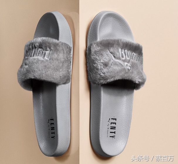 puma蕾哈娜拖鞋,puma蕾哈娜联名鞋子