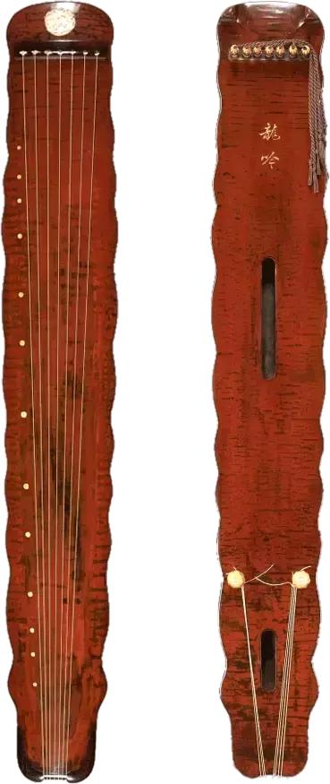 中国历代古琴图片大全,中国古琴图谱