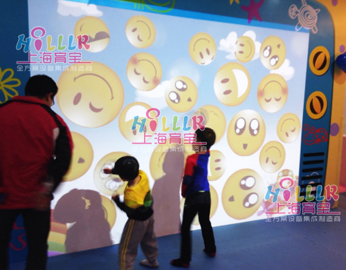 上海育宝互动投影系列，潮爆了的游乐新品