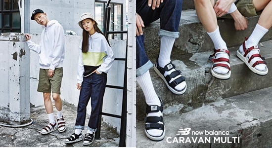 nb凉鞋43码,nb三文鱼色鞋