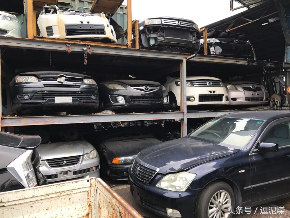 逛香港锦田,香港锦田拆车件视频