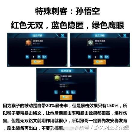 王者荣耀王者通用铭文,王者荣耀的铭文出装推荐