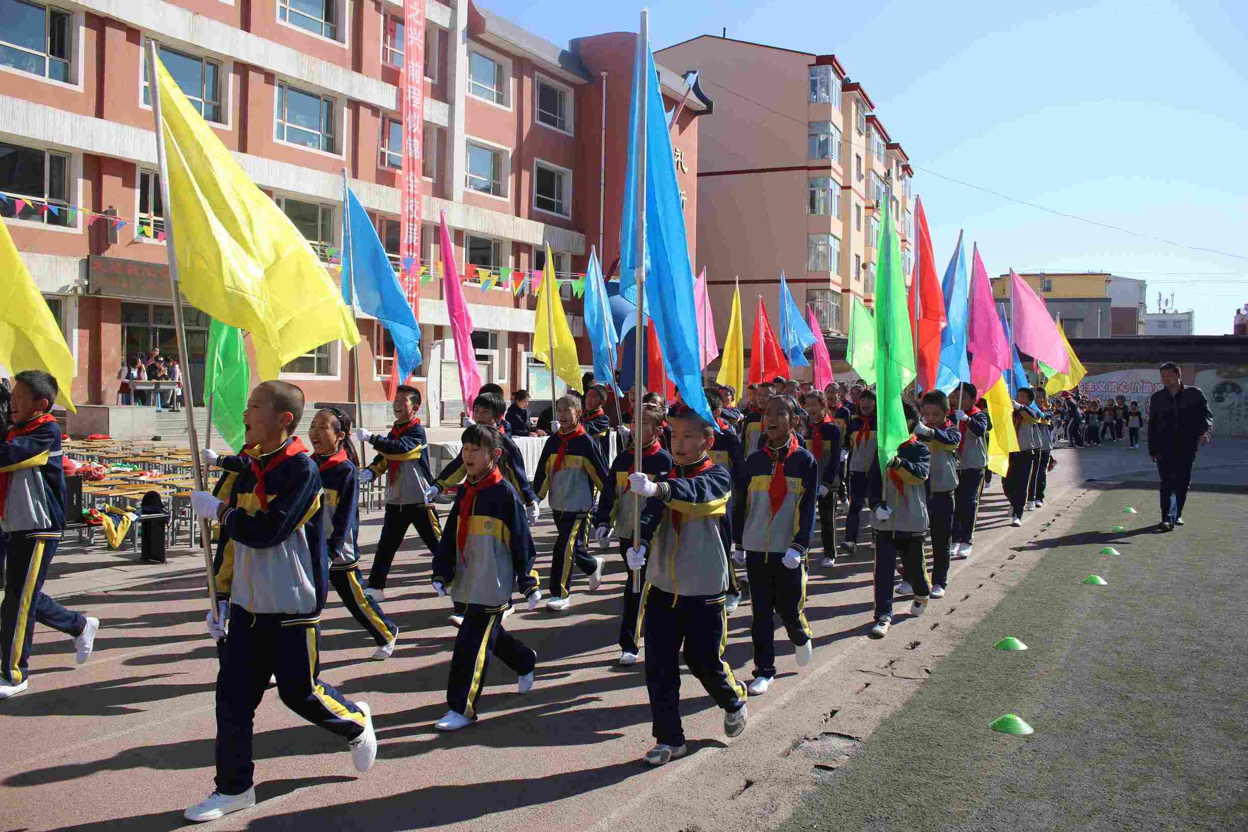 小学足球联赛校长杯开幕式,小学足球艺术节开赛