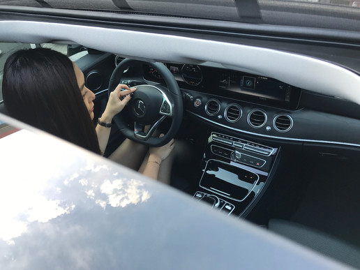 原来你是这样的奔驰E200L！一个靠谱女司机的野蛮选车体验