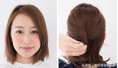 简单的发型给你带来不一样美,很引人注意的发型简单又好看