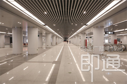 石家庄地铁进入倒计时！新百广场站先睹为快！