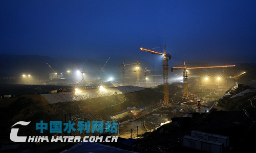 大藤峡水利枢纽左岸工程,大藤峡水利枢纽工程施工现场视频