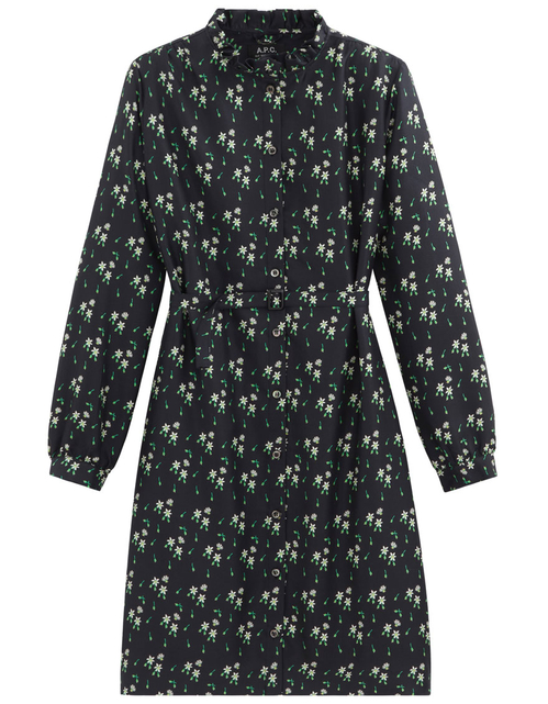 夏天的碎花裙怎么穿才好看,穿搭一件小碎花连衣裙