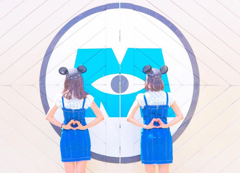 迪士尼双子穿搭,迪士尼穿搭情侣装