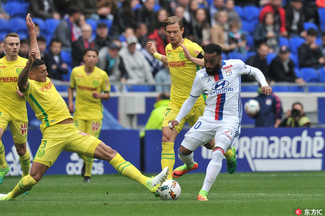 今日法甲里昂对第戎比赛分析,法甲第36轮