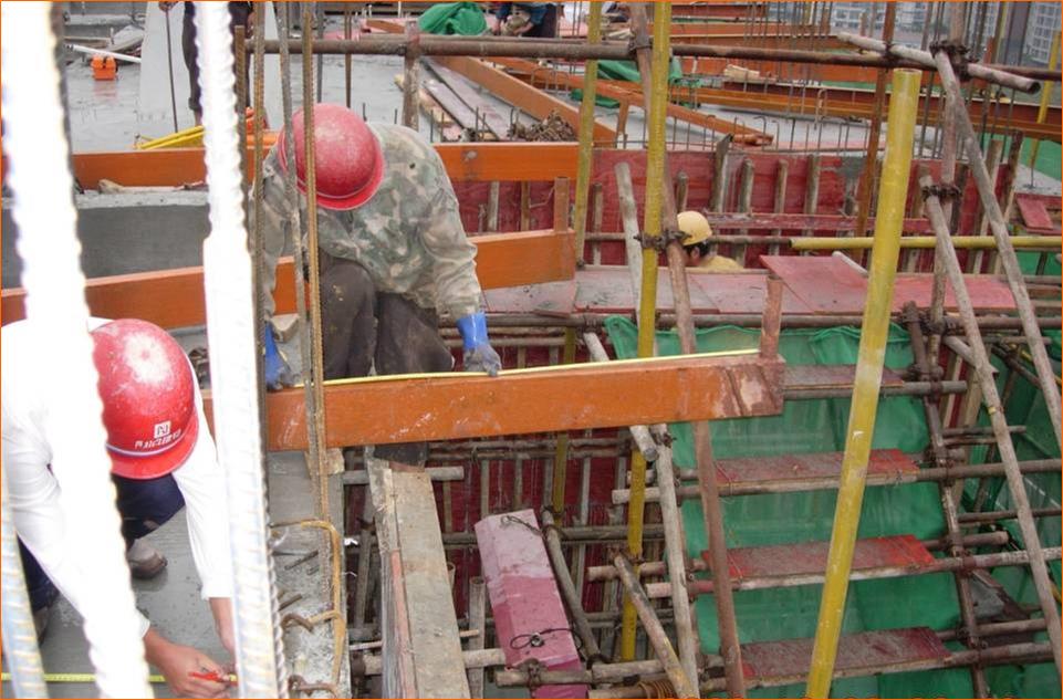 建筑脚手架搭建原理,建筑脚手架模板施工工艺流程