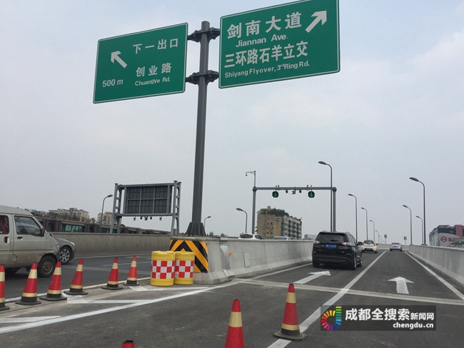 神仙树高架开通首日走错路的不少记住这几点少走弯路