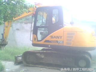 三一75挖掘机用的什么动力,最新款三一75挖掘机优缺点