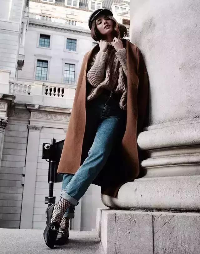 渔网袜潮酷搭配,破洞渔网袜穿搭