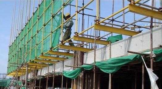悬挑脚手架工字钢布置需注意什么,建筑工地悬挑脚手架