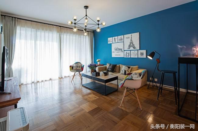 海洋蓝色和灰色哪个好看,海洋蓝色风格