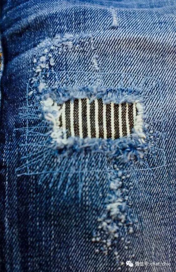 牛仔裤破洞用钩针花样修补,牛仔裤破洞越来越大怎么处理
