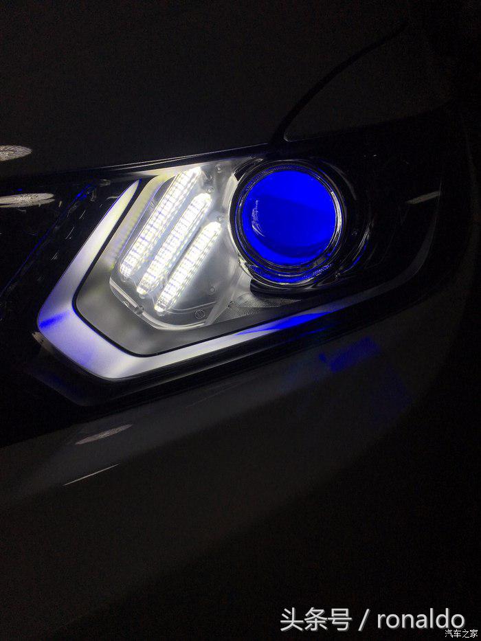 新款飞度原厂日行灯,飞度改装野马大灯套件没有日行灯