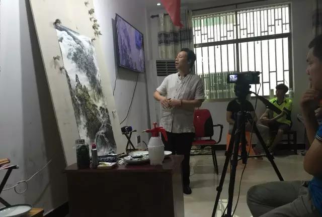 曾刚彩墨山水画教学视频,曾刚彩墨山水画画法技巧顺口溜