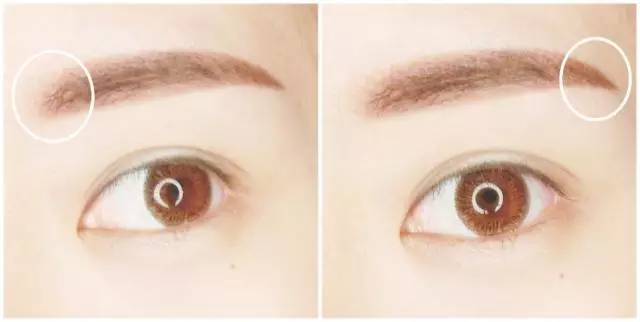 眉毛老是画不匀称,眉毛画不对称解决方法