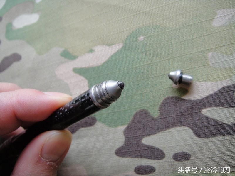 极简风钛合金螺旋战术笔,钛合金战术笔推荐
