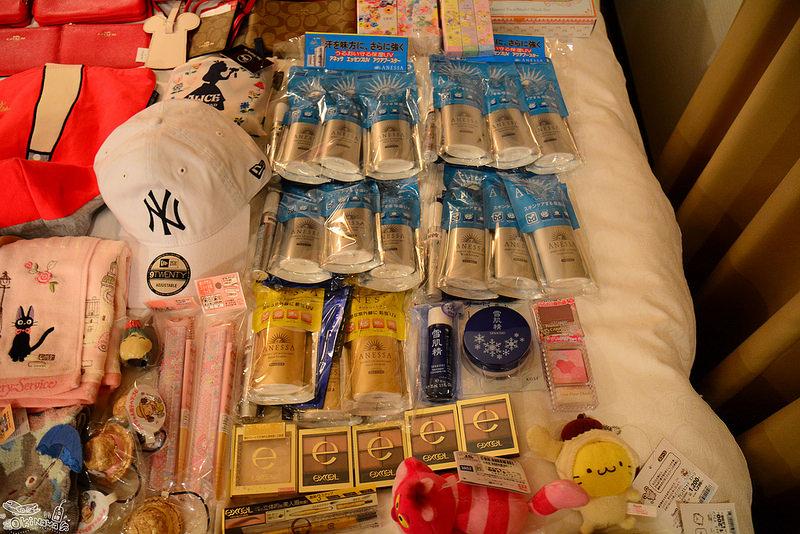 日本冲绳战利品,日本购物战利品