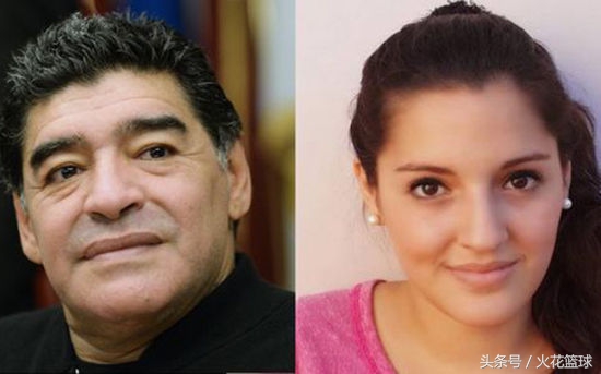 马拉多纳真实生活照,57岁马拉多纳与小女友