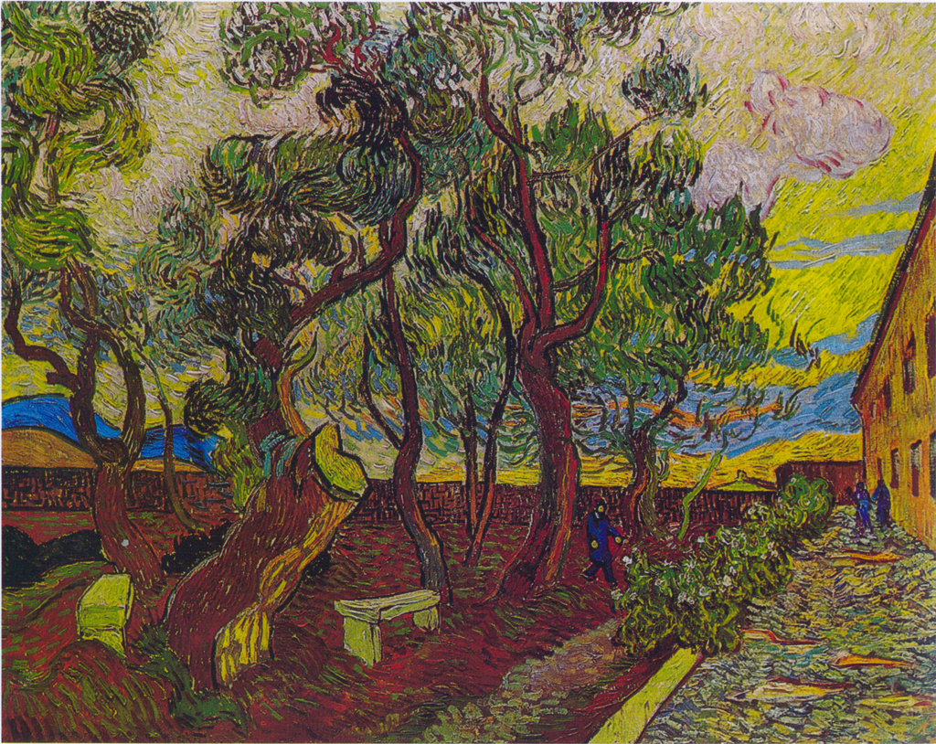 梵高圣玛丽海景,梵高圣玛丽海景画中人