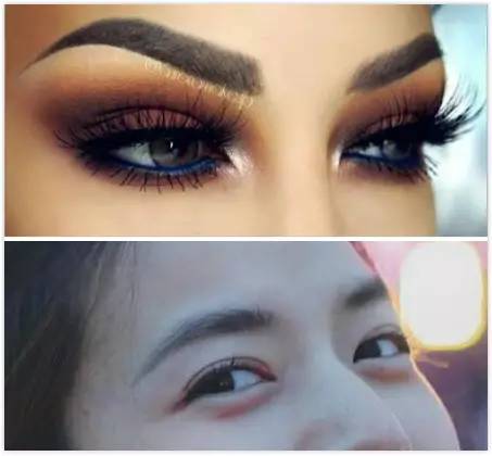 今年流行的眉形流星眉,一字眉什么样的眉形最好看