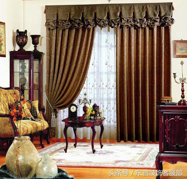 窗帘帘头款式怎么选择,窗帘帘头大气款式