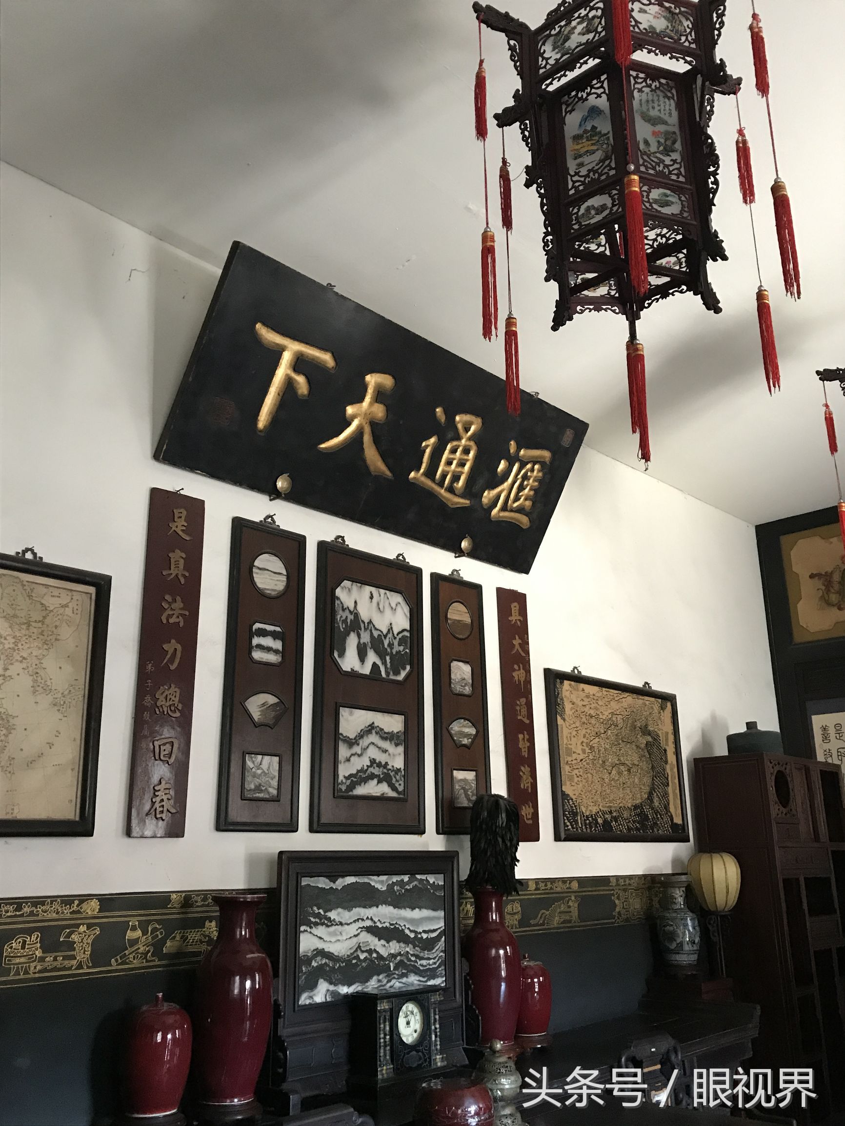 明清民居风格,具有典型的清代民居建筑风格