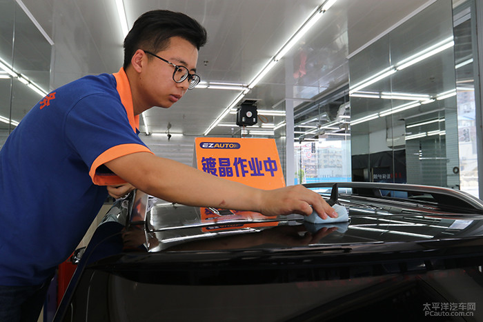 奔驰glk300整备全过程,奔驰glk300全车抛光价格