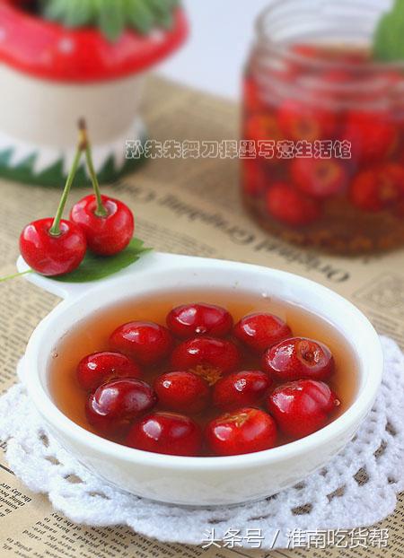 樱桃糖水正确泡法,樱桃糖水怎么做果茶