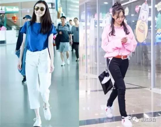 景甜跑男穿什么鞋,angelababy同款运动鞋