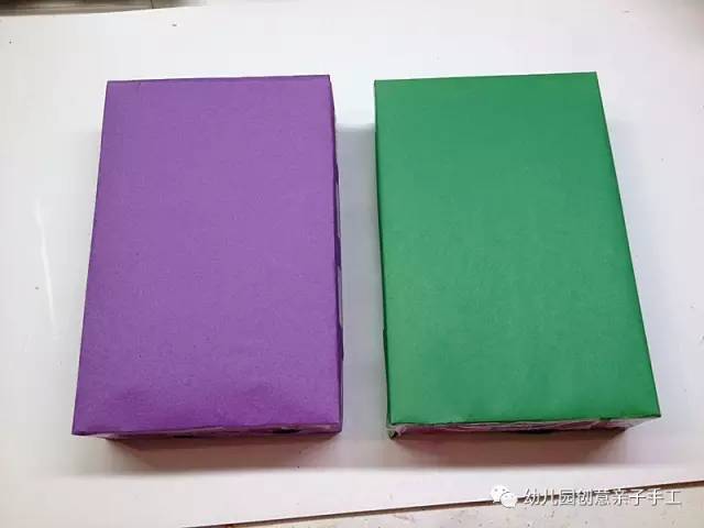 废物箱子利用手工幼儿园,盒子废物利用幼儿园做手工