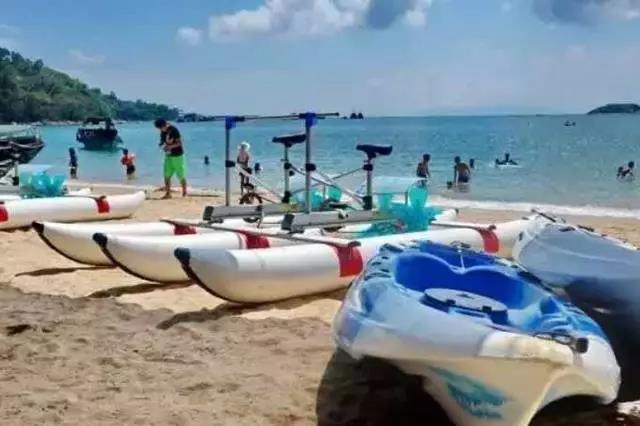 拒绝下饺子，出门就是海，双月湾爱琴海酒店