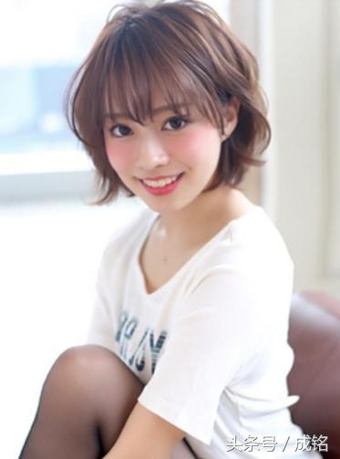 碎发短发长碎发,小清新又酷又飒短发碎发