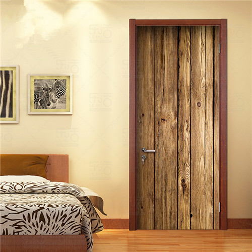 旧木门改造翻新创意,旧木门翻新贴纸效果图大全
