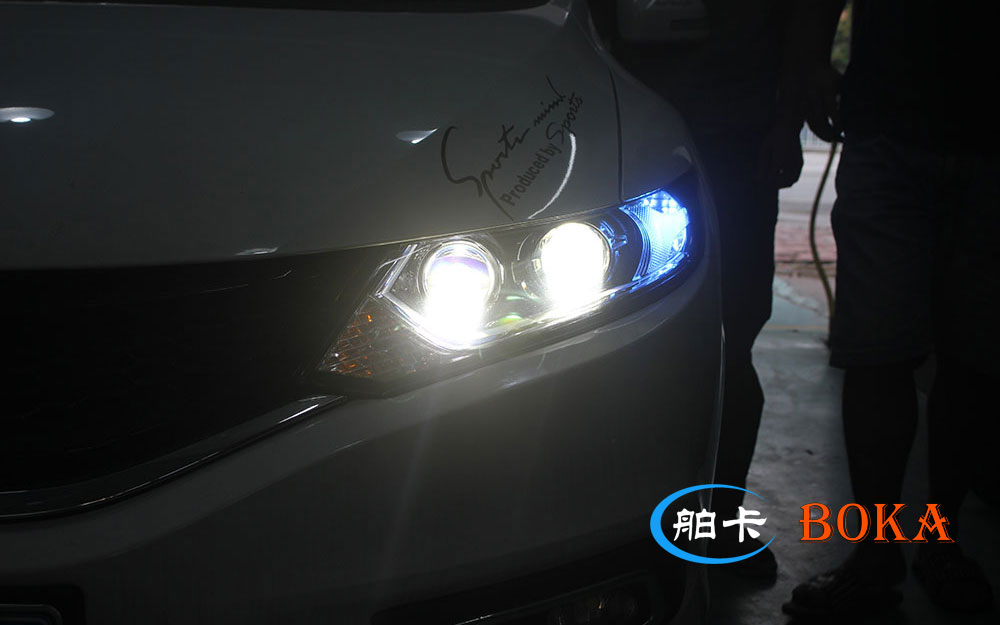 重庆杰德大灯改装led双光透镜,沙井杰德大灯改装led双光透镜