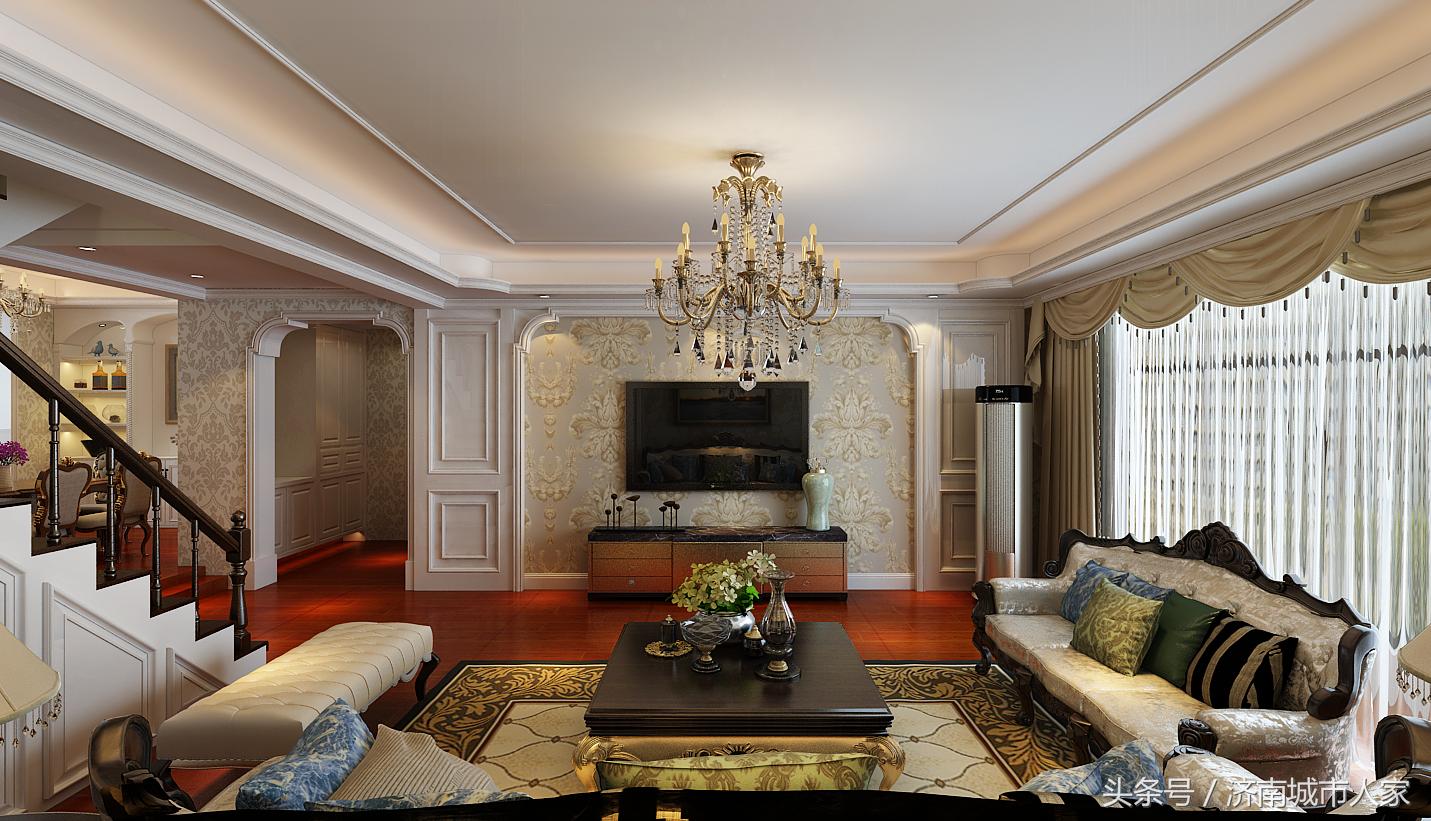 济南紫御东郡2室装修,济南中海紫御东郡四室