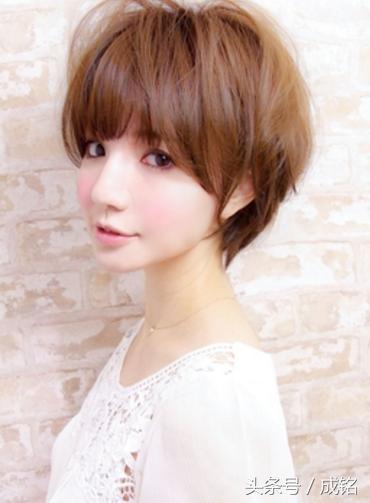 碎发短发长碎发,小清新又酷又飒短发碎发