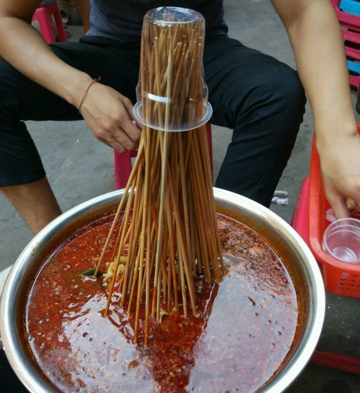 西安最好吃的炸串串,西安高新串串哪家好吃