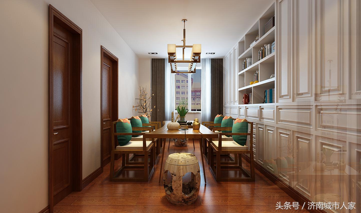 济南紫御东郡2室装修,济南中海紫御东郡四室