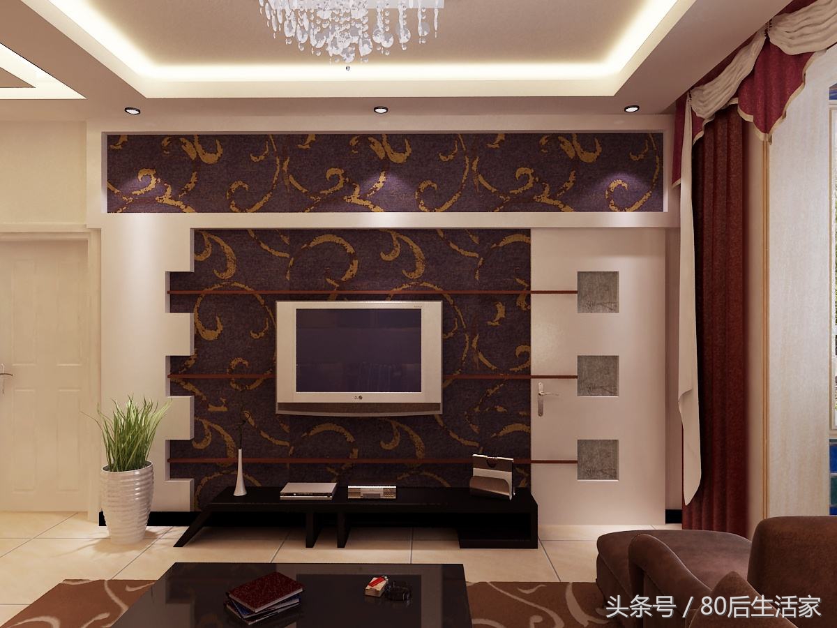 隐形门电视背景墙需要多少钱,背景墙设计暗门效果图