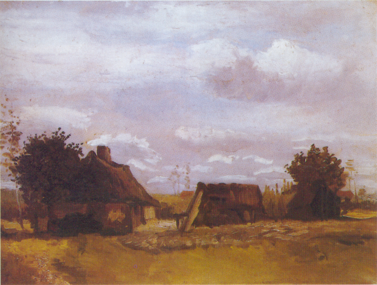 纽约大都会博物馆梵高向日葵油画,梵高非凡人生油画作品