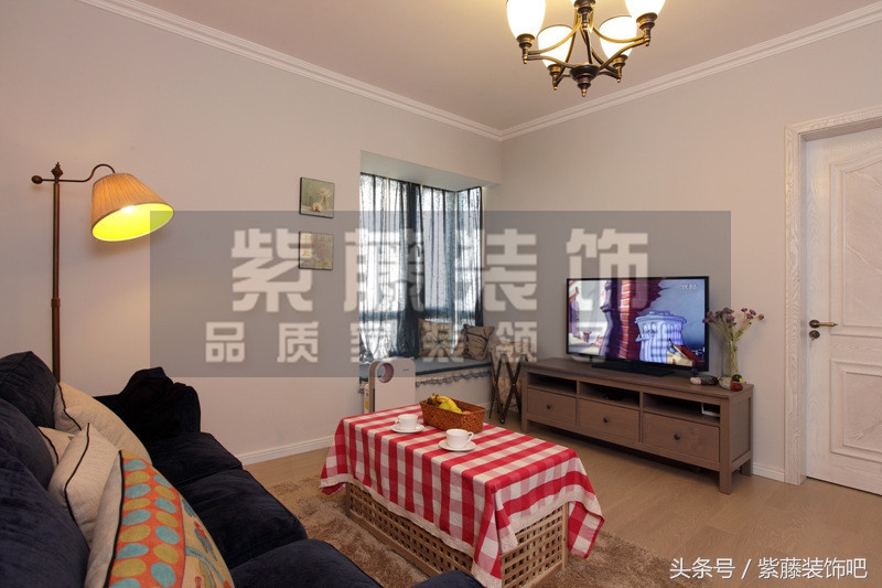 西安115平米三室一厅装修效果图，全包6万，喜欢的有木有